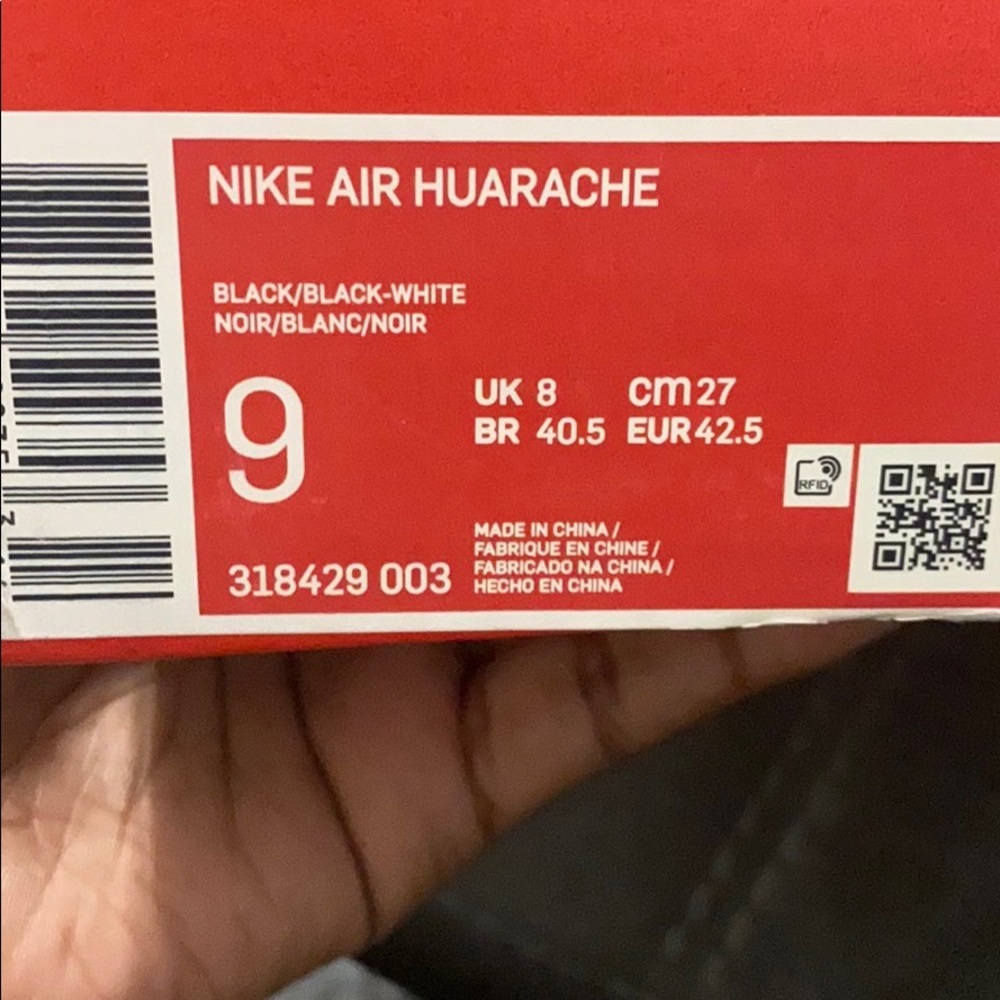 All black huaraches - Picture 2 of 2